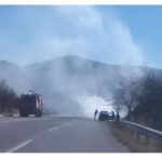 image-22987 Κάηκε ολοσχερώς αυτοκίνητο, στο 4ο χλμ Ρυμνίου – Τριγωνικού (Βίντεο & Φωτογραφίες)