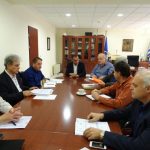 image-71576 Σύσκεψη εργασίας στην Περιφέρεια με αντικείμενο την προετοιμασία για το επικείμενο άνοιγμα του μεθοριακού σταθμού Λαιμού Πρεσπών (Φωτογραφίες-Βίντεο)