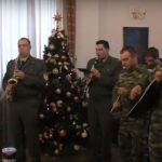 image-79939 Τα κάλαντα από τη στρατιωτική μπάντα στο Δημαρχείο Κοζάνης (Βίντεο)