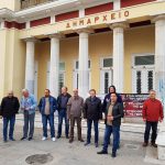 image-106292 kozan.gr: Συμβολική κατάληψη στο δημαρχείο Κοζάνης πραγματοποίησαν, το πρωί της Τετάρτης, λίγο μετά τις 7, μέλη του συνδικαλιστικού σωματείου της ΔΕΗ «Η Ένωση» (Φωτογραφίες)