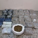 image-120609 Συνελήφθησαν, σε περιοχή της Κοζάνης, από την Υποδιεύθυνση Ασφάλειας Καστοριάς, 2 αλλοδαποί για διακίνηση μεγάλης ποσότητας ακατέργαστης κάνναβης, βάρους -41- κιλών και -570- γραμμαρίων (Φωτογραφίες)