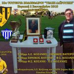 image-130091 Κοζάνη: 22ο τουρνουά ποδοσφαίρου “Τέλης Δαιρούσης” την Κυριακή 2 Σεπτεμβρίου