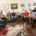 image-132110 Νέοι ψάλτες (μεταξύ των οποίων και ο Πάρης Γκούνας από την Αιανή Κοζάνης) επισκέφτηκαν το δάσκαλο και άρχοντα πρωτοψάλτη Χαρίλαο Ταλιαδώρο. (του παπαδάσκαλου Κωνσταντίνου Ι. Κώστα)