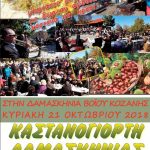 image-137027 Καστανογιορτή στη Δαμασκηνιά Βοίου την Κυριακή 21 Οκτωβρίου