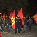 image-140818 kozan.gr: Κοζάνη: Συγκέντρωση διαμαρτυρίας του ΚΚΕ, στην κεντρική πλατεία, με συνθήματα ενάντια στα σχέδια της κυβέρνησης για επέκταση και δημιουργία νέων αμερικανοΝΑΤΟικών βάσεων (Φωτογραφίες & Βίντεο)