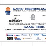 image-146357 Κοζάνη: Προπώληση Εισιτηρίων για την Εθνική Γυναικών στο πλαίσιο των προκριματικών του Ευρωμπάσκετ 2019