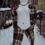 image-156310 kozan.gr: Χιονάνθρωπος έργο τέχνης στην Εράτυρα του δήμου Βοΐου (Φωτογραφίες)