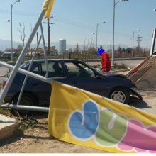 image-176664 Kozan.gr: Τροχαίο ατύχημα, με ανατροπή αυτοκινήτου, στη νότια είσοδο της Πτολεμαΐδας (Φωτογραφίες & Βίντεο)