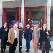 image-180438 Επίσκεψη της Αθηνάς Τερζοπούλου στην Πυροσβεστική Υπηρεσία Πτολεμαΐδας