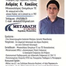 image-180492 Ανακοίνωση υποψηφιότητας Ανδρέα Κων. Κοκόλη