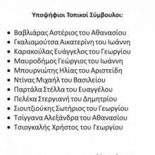 image-182793 Υποψήφιοι Τοπικοί Σύμβουλοι του Συνδυασμού «Ενότητα για την Αιανή»