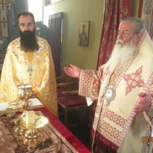 image-184754 Αρχιερατική Θεία Λειτουργία τελέστηκε την Τετάρτη της Διακαινησίμου στο Μητροπολιτικό Εξωκλήσι του Αγίου Βαραδάτου του Κουβουκλιώτη. (του παπαδάσκαλου Κωνσταντίνου Ι. Κώστα)