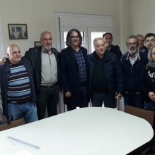 image-188195 Την Δευτέρα 13 Μαΐου ο υποψήφιος Δήμαρχος Σερβίων Χρήστος Ελευθερίου επισκέφθηκε τα γραφεία του ΤΟΕΒ στα Σέρβια