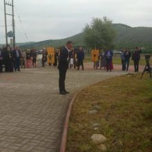 image-189385 Πραγματοποιήθηκε το πρωί της Κυριακής 19 Μαΐου, στο Μνημείο Ποντιακής Μνήμης της Τ.Κ. Σκήτης, εκδήλωση μνήμης της Γενοτονίας των Ελλήνων του Πόντου