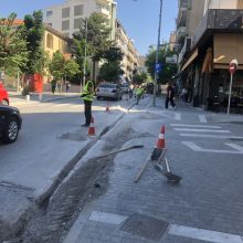 image-194613 kozan.gr: Κοζάνη: Εργασίες εγκατάστασης δικτύου οπτικών ινών κατά μήκος της οδού Παύλου Μελά (Φωτογραφίες & Βίντεο)