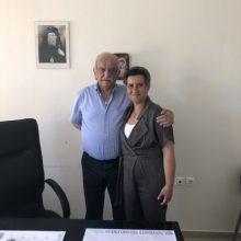 image-198468 Συνάντηση της υποψήφιας Βουλευτή της Νέας Δημοκρατίας Ευλαμπία Πρώϊου με τον πρόεδρο της Ευξείνου Λέσχης Κοζάνης, Κωνσταντίνο Σανίδη