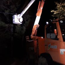 image-203003 Kozan.gr: Κοζάνη: “Σκασμένο” καλώδιο μέσης τάσης άφησε, από το μεσημέρι, χωρίς ρεύμα την περιοχή πίσω από τον Αγ. Νικάνορα και τμήμα της Σκ’ρκας – Σε περίπου δύο ώρες από τώρα (γύρω στις 00:30) η αποκατάσταση της βλάβης (Φωτογραφίες)