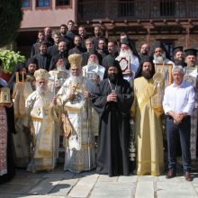 image-203575 Πλήθος προσκυνητών στις λατρευτικές εκδηλώσεις της πανήγυρης της Ιεράς Μονής Οσίου Νικάνορα Ζάβορδας (50 φωτογραφίες)