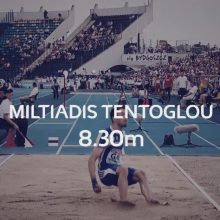 image-203773 Xρυσός, στο ευρωπαϊκό πρωτάθλημα ομάδων, που διεξάγεται στην πολωνική πόλη Μπίντγκοτζ, με άλμα στα 8,30 μέτρα ο Γρεβενιώτης Μίλτος Τεντόγλου