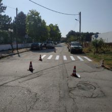 image-242203 Διαγραμμίσεις διαβάσεων πεζών στην Πτολεμαΐδα και καθαίρεση αφισών και διαφημιστικού υλικού από το Δήμο Εορδαίας (Φωτογραφίες)