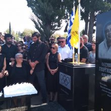 image-243250 Τελέστηκε, την Κυριακή 8 Σεπτεμβρίου, στο ναό της Αναστάσεως, στα Κοιμητήρια της Θέρμης, το 40ήμερο μνημόσυνο του Ολυμπιονίκη Γιώργο Ποζίδη