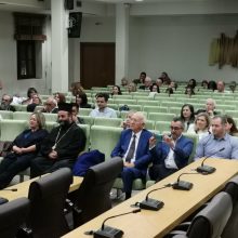 image-245241 kozan.gr: Κοζάνη: Ξεκίνησε το βράδυ της Παρασκευής 20/9, η διήμερη επιστημονική εκδήλωση με τίτλο «Νεώτερα Δεδομένα σε θέματα διαγνωστικής και θεραπευτικής Ογκολογίας» (Φωτογραφίες & Βίντεο)