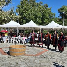 image-247771 kozan.gr: Mε τραγούδια από χορευτικά της περιοχής πραγματοποιήθηκε την Κυριακή 6 Οκτωβρίου στο Αγίασμα του Δήμου Βοΐου η 19η γιορτή κρασιού (Φωτογραφίες & Βίντεο)