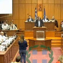 image-250502 kozan.gr: X. Ελευθερίου στο Π.Σ. Δ. Μακεδονίας για τις προκαταρκτικές μελέτες αρδευτικού Βόρειας Ζώνης λίμνης Πολυφύτου: “Αυτό που κατάλαβα είναι ότι συζητάμε για μια μελέτη της ΑΝΚΟ αξίας 182.000 ευρώ. Είναι μια “παρανυχίδα”. Πρέπει να το δούμε συνολικά το ζήτημα του αρδευτικού που συζητάμε” (Βίντεο)