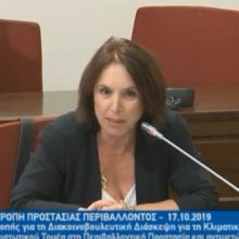 image-250778 Ομιλία της Καλλιόπης Βέττα στην Κοινοβουλευτική Επιτροπή Προστασίας του Περιβάλλοντος (Βίντεο)