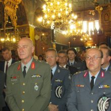 image-251139 kozan.gr: Κοζάνη: Με ιδιαίτερη λαμπρότητα γιορτάστηκε, το πρωί της Κυριακής 20/10, η «Ημέρα της Αστυνομίας» και του Προστάτη του Σώματος, Αγίου Αρτεμίου, στον Ι. Μ.Ν. Αγίου Νικολάου Κοζάνης (Βίντεο & Φωτογραφίες)