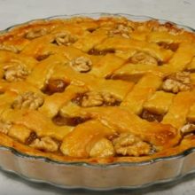 image-256440 Tο foodaholics.gr προτείνει Γαλλική μπισκοτένια αχλαδόπιτα