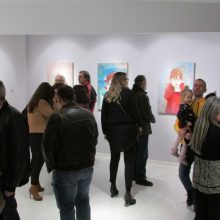 image-258369 kozan.gr: Κοζάνη: Πραγματοποιήθηκαν, το απόγευμα της Τρίτης 26/11, τα εγκαίνια της Ατομικής Εικαστικής Έκθεσης, με τίτλο ¨ΡΩΓΜΕΣ¨, της εικαστικού, από την Πτολεμαίδα, Άννας Χαραβιτσίδου (Φωτογραφίες & Βίντεο)