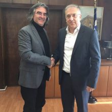 image-259844 Διάφορα προβλήματα του Δήμου Σερβίων που άπτονται του Υπουργείου Εσωτερικών συζήτησε με τον αρμόδιο Υπουργό Τάκη Θεοδωρικάκο, o Δήμαρχος Σερβίων Χ. Ελευθερίου (Φωτογραφία).