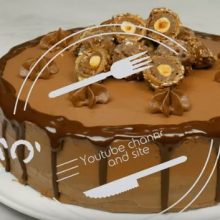 image-262141 Tο foodaholics.gr προτείνει Γλυκό Φερέρο – Η τούρτα του πρέσβη | Ferrero Rocher Cake