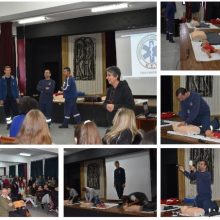 image-263346 Γενικό Λύκειο Βελβεντού: Σεμινάριο επιμόρφωσης μαθητών και καθηγητών σε θέματα Πρώτων Βοηθειών και χρήσης απινιδωτή