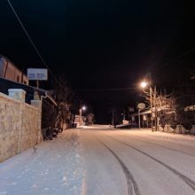 image-264761 Σημερινές, βραδινές, φωτογραφίες & βίντεο αναγνώστη του kozan.gr από την χιονισμένη Καστανιά – Ζωοδοχο Πηγή