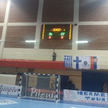 image-265891 Κοζάνη (Κλειστό Λευκόβρυσης): Η Εθνική ομάδα χάντμπολ των ανδρών επικράτησε 36-22 επί της Φινλανδίας και έκανε το 3/3 στα προκριματικά του Παγκοσμίου πρωταθλήματος