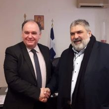 image-268056 Επίσκεψη του Δημάρχου Εορδαίας στο νέο Διοικητή του Μποδοσάκειου Νοσοκομείου Πτολεμαΐδας