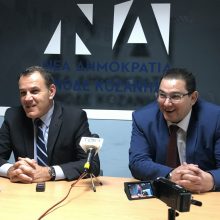 image-270682 kozan.gr: Ν. Παναγιωτόπουλος (Υπουργός Εθνικής Άμυνας) από την Κοζάνη: “Η δική μου άποψη είναι ότι δεν πρέπει να αποδυναμωθεί στρατιωτικά κι η Δ. Μακεδονία. Ενδεχομένως κι υπό συγκεκριμένες συνθήκες θα μπορούσε να ενισχυθεί” (Bίντεο)