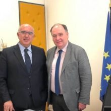image-271694 Επίσκεψη και συνάντηση με τον νέο Διοικητή του Μποδοσάκειο Νοσοκομείου Πτολεμαΐδας Σταύρο Παπασωτηρίου είχε ο Βουλευτής Κοζάνης Μιχάλης Παπαδόπουλος