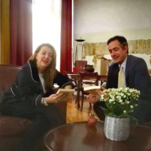 image-271925 Συνάντηση του βουλευτή Π.Ε. Κοζάνης με την επικεφαλής του γραφείου του Πρωθυπουργού στη Θεσσαλονίκη, Μαρία Αντωνίου