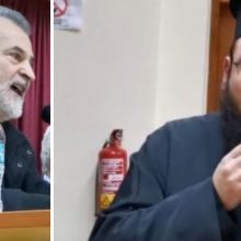 image-272184 kozan.gr: Η αναφορά του Μ. Καραμπατζια: “Κάνω έκκληση στην εκκλησία να σταθεί στο ύψος του Μακαριστού Παύλου”, που προκάλεσε την αντίδραση του Αρχιμανδρίτη Τιμόθεου Αθανασιάδη, στη χθεσινή χθεσινή ενημερωτική εκδήλωση στο Τσοτύλι για το ενδεχόμενο δημιουργίας Προ.Κε.Κ.Α. (Προαναχωρητικού Κέντρο Κράτησης Αλλοδαπών) κοντά στο Παρόχθιο Βοΐου (Bίντεο)