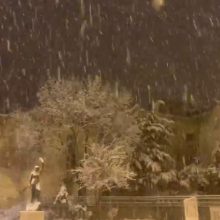 image-273948 Αρχισε η κακοκαιρία: Πυκνή χιονόπτωση στην Φλώρινα (Βίντεο)