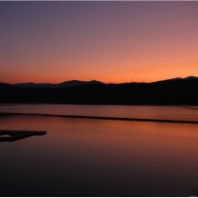 image-278931 Η λίμνη Πολυφύτου παραδομένη στις αποχρώσεις του λυκόφωτος…
