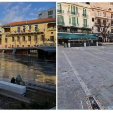 image-280434 kozan.gr: Το πριν και το μετά της κεντρικής πλατείας Κοζάνης, όπως την κατέγραψε σήμερα Καθαρά Δευτέρα το kozan.gr (Φωτογραφίες)