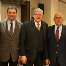 image-281363 Στο Βερολίνο με τον Υπουργό Ενέργειας Jorg Steinbach του κρατιδίου του BRANDENBURG o βουλευτής Κοζάνης Μ. Παπαδόπουλος
