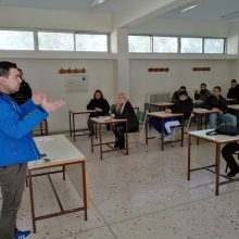 image-281786 Μαθητές, εκπαιδευτικοί και προσωπικό καθαριότητας ενημερώθηκαν, χθες Τρίτη, 10 Μαρτίου, από τον Σιδηρά Αναστάσιο, για τον Κορωνοϊό και τα μέτρα προφύλαξης