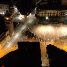 image-283319 H εταιρεία recpro.gr, με τη χρήση drone, παρουσιάζει την κίνηση στην πόλη της Κοζάνης, το βράδυ του Σαββάτου 21/3