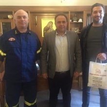 image-286226 Ένωση Υπαλλήλων Πυροσβεστικού Σώματος Περιφέρειας Δυτικής Μακεδονίας: Ευχαριστήριο στο Επιμελητήριο Κοζάνης