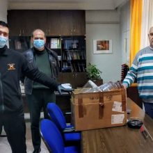 image-286337 Δήμος Κοζάνης: Δωρεά προστατευτικών μασκών στο «Μαμάτσειο» Νοσοκομείο
